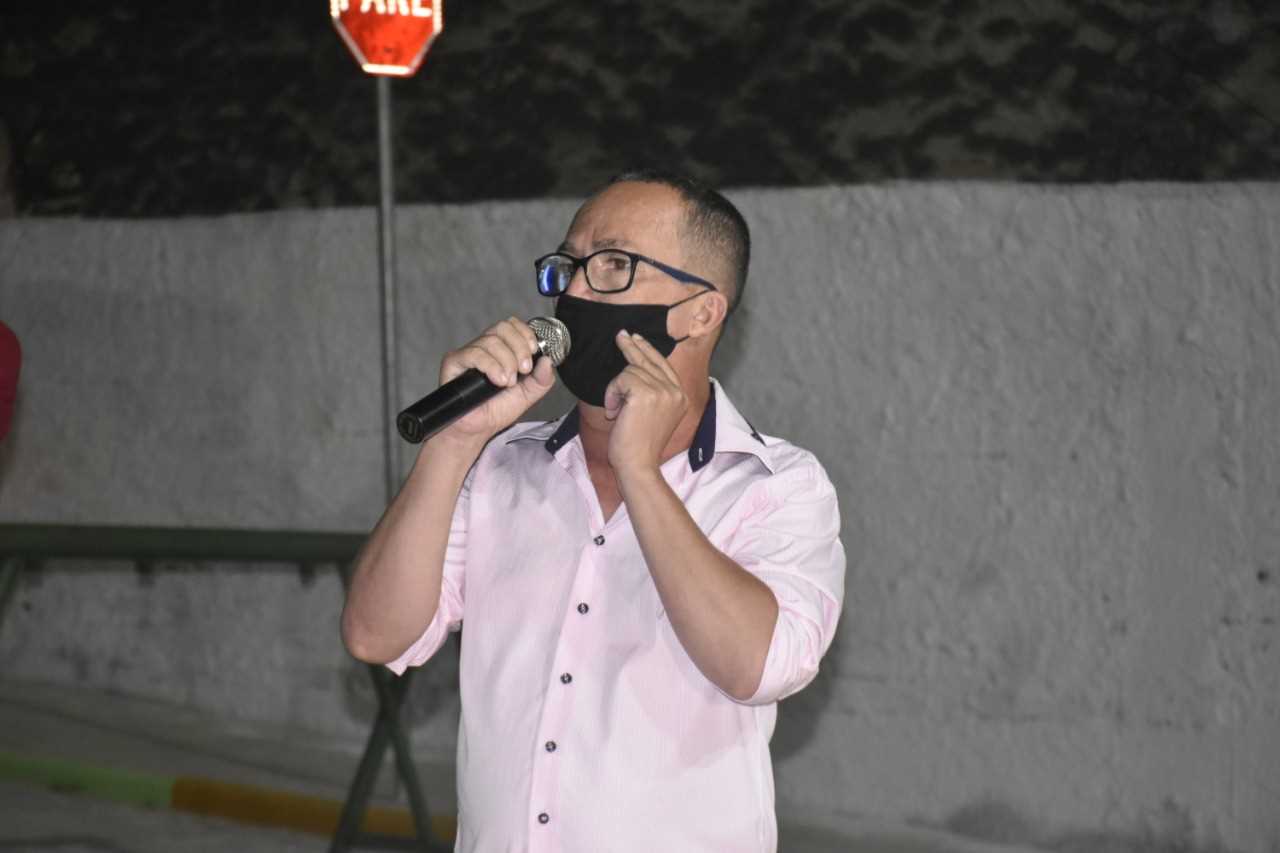 Nova Via de acesso da Rua Carlos Gomes é inaugurada e leva o nome do Pe. Odenilton
